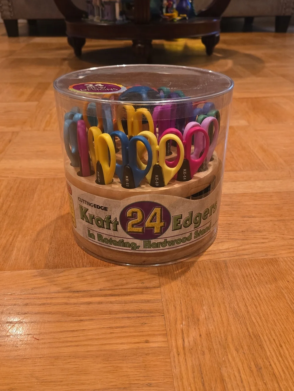 24-Count Colorful Kids Scissors Set